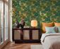 Non-woven wallpaper Jungle Green Gold Metallic 79161-2 5