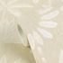 Non-woven wallpaper leaves beige cream metallic 79163-1 4