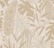 Non-woven wallpaper leaves gray beige metallic 79164-1 2