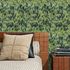 Non-woven wallpaper forest nature motif trees green 45730 3