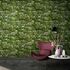 Non-woven wallpaper stone look moss green grey 45731 3