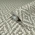 Non-woven wallpaper diamond pattern sisal beige grey 45744 2