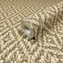 Non-woven wallpaper diamond pattern sisal look beige 45745 2
