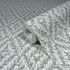 Non-woven wallpaper diamond pattern sisal light grey 45747 2