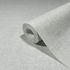 Non-woven wallpaper plain textile look grey beige 45773 2