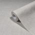 Non-woven wallpaper plain textile look beige grey 45778 2