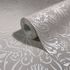 Non-woven Wallpaper Ornaments Beige Grey Metallic 82512 4