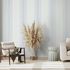 Non-woven Wallpaper Stripe Pattern Modern Light Grey 82563 2