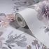 Non-woven Wallpaper Floral Floral White Grey Beige 89013 4
