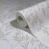 Non-woven Wallpaper Floral Leaves Twigs Cream Beige 89028 4