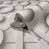 Non-woven wallpaper 3D_Effekt Graphic Light Grey 89030 4