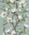 Non-woven Wallpaper Flowers Twigs Blue Green White 89037 3