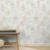 Non-woven Wallpaper Trees Forest Cream Brown Blue 10557-02 5