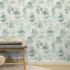 Non-woven Wallpaper Trees Forest Cream Dark Green 10557-07 5