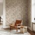 Non-woven Wallpaper Leaves Cream Beige Taupe 10558-02 1