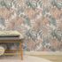 Non-woven Wallpaper Leaves Cream Brown Green 10558-11 5