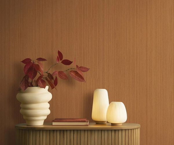 Wallpaper Papis Loveday Stripe Textured Brown 35837