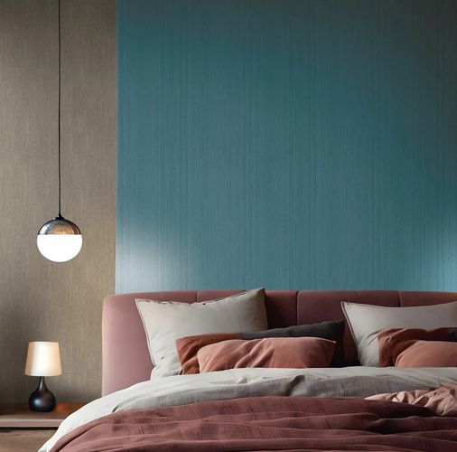 Wallpaper Papis Loveday Stripe Texture Petrol 35838