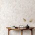 Non-woven Wallpaper Flowers Cream Beige Grey 10586-02 5