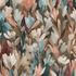 Non-woven Wallpaper Flowers Brown Blue Orange 10586-11 4