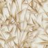 Non-woven Wallpaper Leaves Cream Brown Glitter 10587-11 4