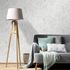 Non-woven Wallpaper Leaves Cream Grey Glitter 10587-31 1