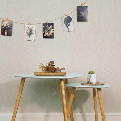 Non-woven Wallpaper Graphic Plain Beige Grey 10589-38