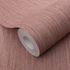 Non-woven Wallpaper Plain Red Silver Metallic 10590-06 3