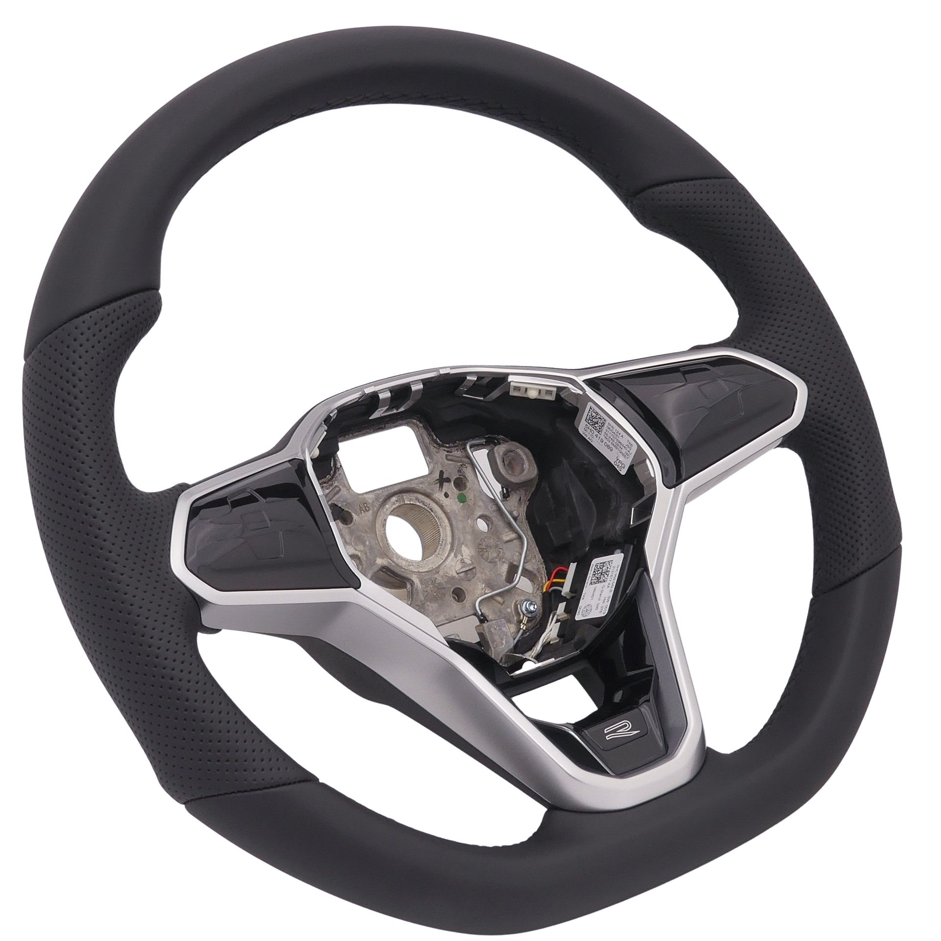 Carbon Leder-Lenkrad passend für Golf 7 GTI/R, Scirocco