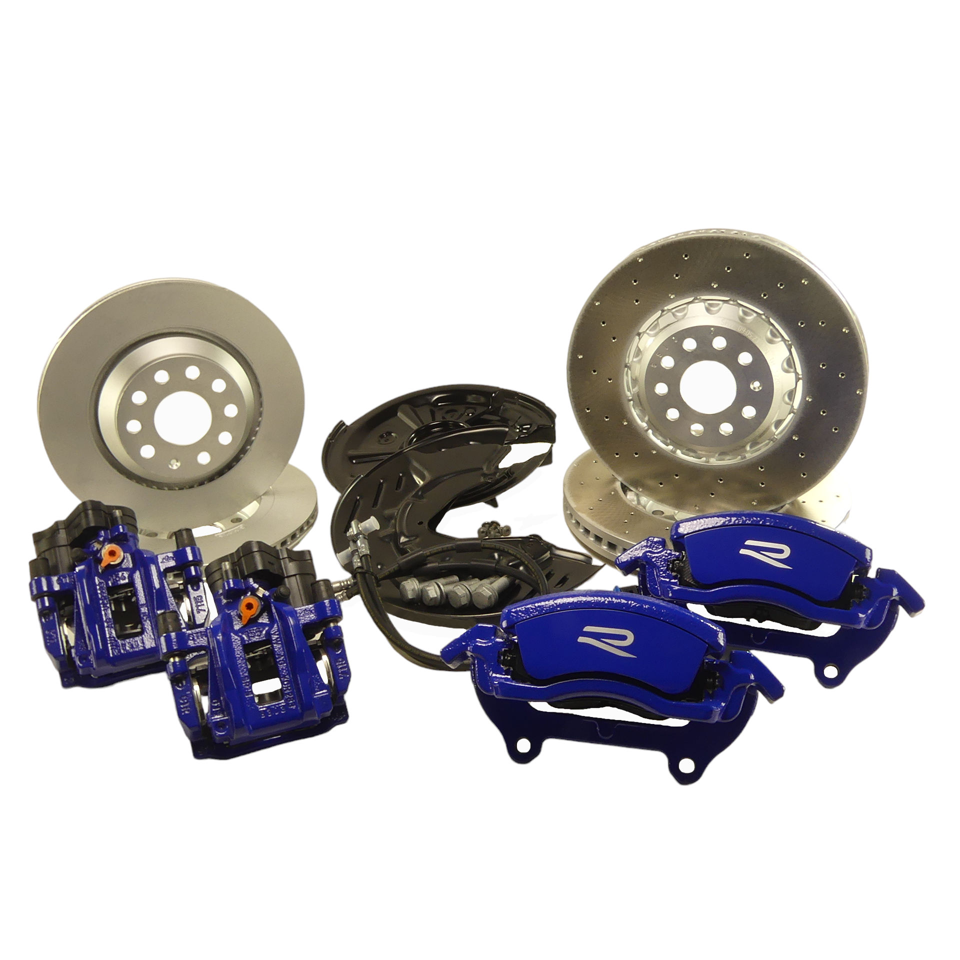 Bremsanlage VW Tiguan II AD1 R Arteon 4x Bremssättel +  