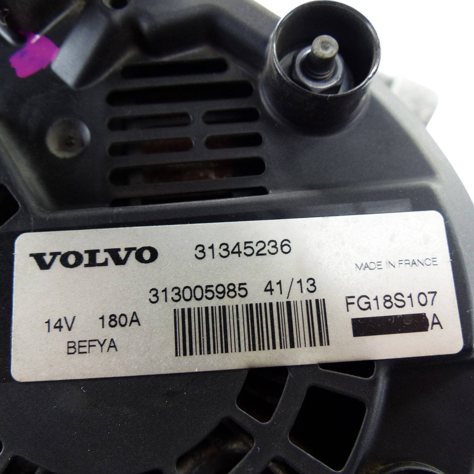 S Alternator 180A Volvo V40 II V60 I V70 III S60 II Generator