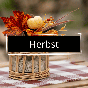 Herbstdekoration