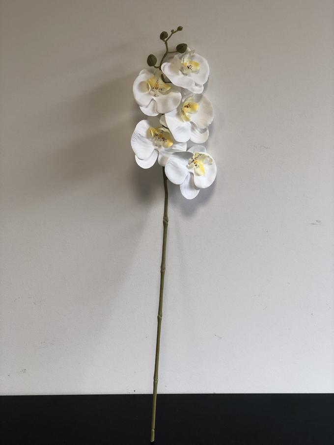 Kunstblumen Orchidee weiss (5 Blten) | Schneider Korbwaren