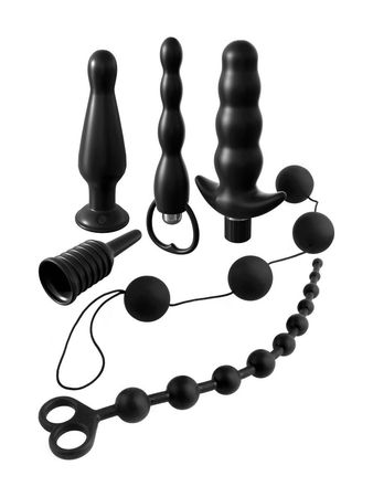 Anal Fantasy Deluxe Fantasy: Analtoy-Set, schwarz