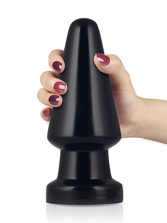 LOVE TOY King-Sized Anal Dildo 7,5'': Anal Dildo, schwarz