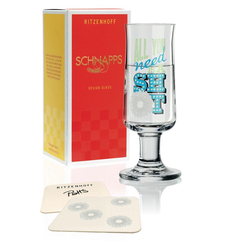 Ritzenhoff Schnapps Design Schnaps Glas Schnaps Deckel