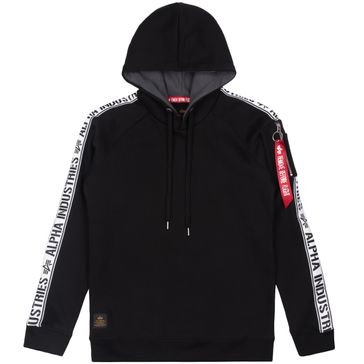 alpha industries tape hoodie