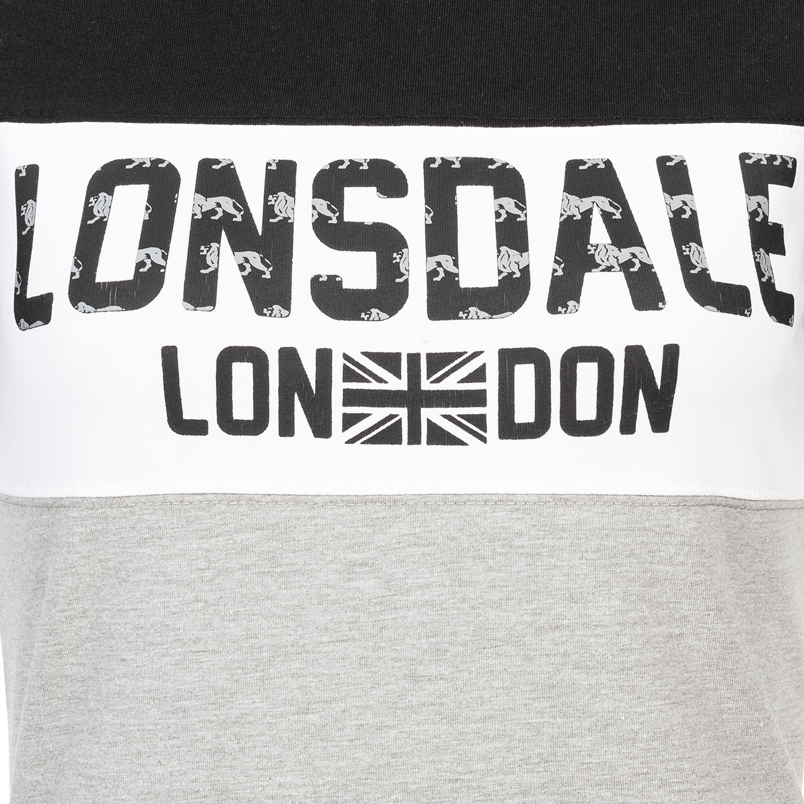 Lonsdale Ladies Shirt Tulse Marl Black