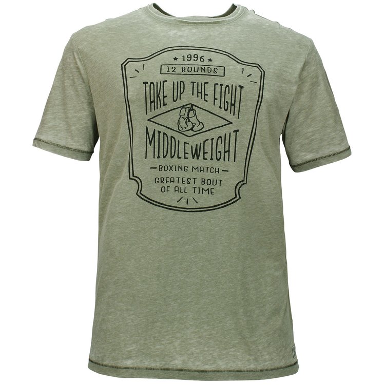 OS-Trachten Hemd John - Weiß Mit Geweih-Stickerei