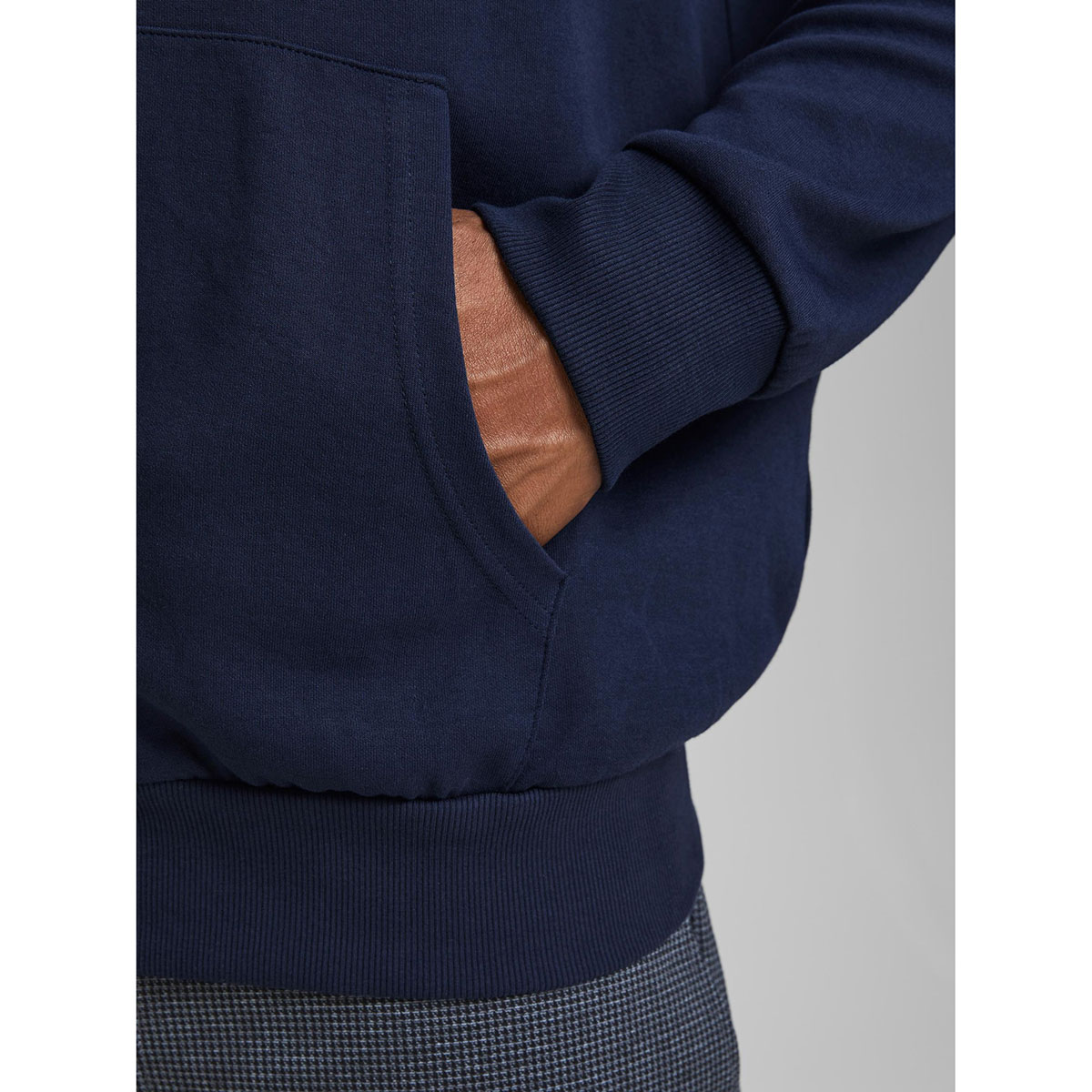 Sweatjacke mit Kapuze - JACK&JONES - dunkelblau | Miesner