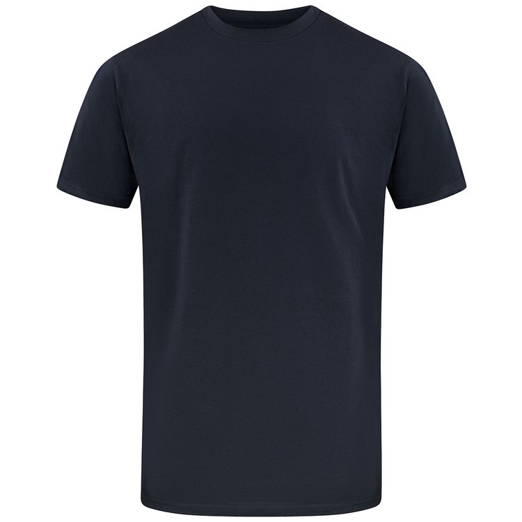 T-Shirt extra lang - dunkelblau