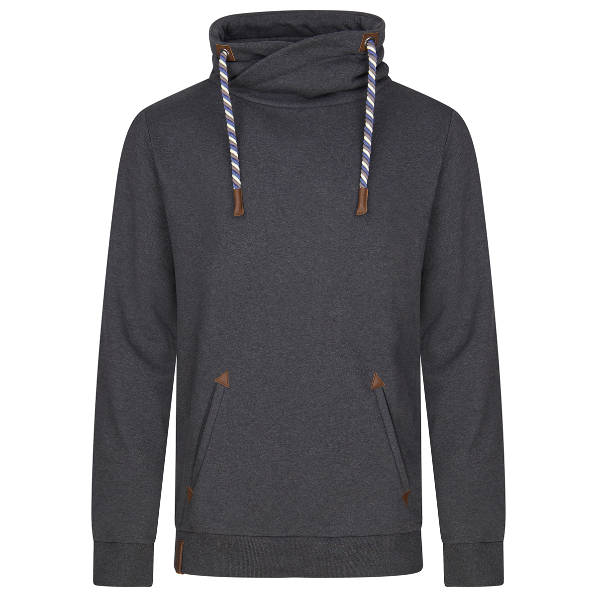 Damen Sweatshirt Schalkragen Sweatshirt Schalkragen Pullover Damen