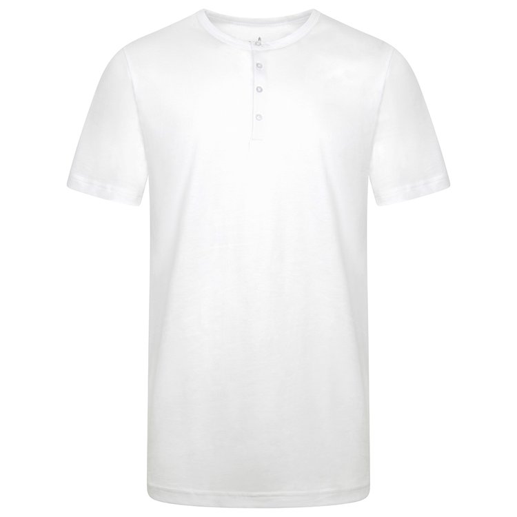 Serafino Shirt extra lang - weiß