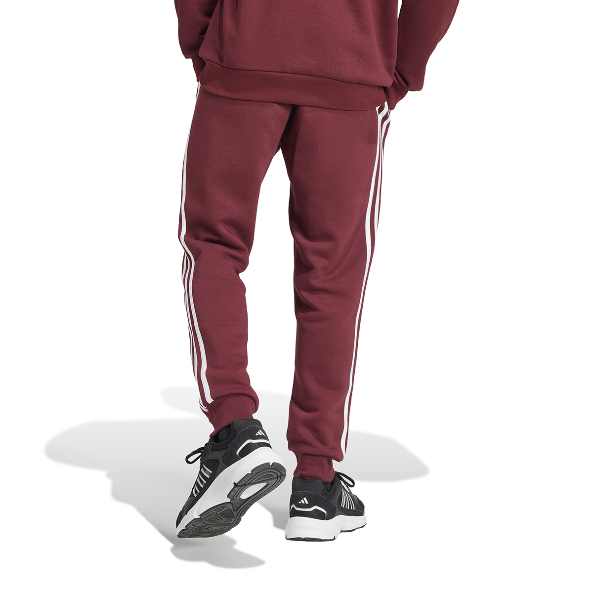 adidas Jogginghose extra lang dunkelrot