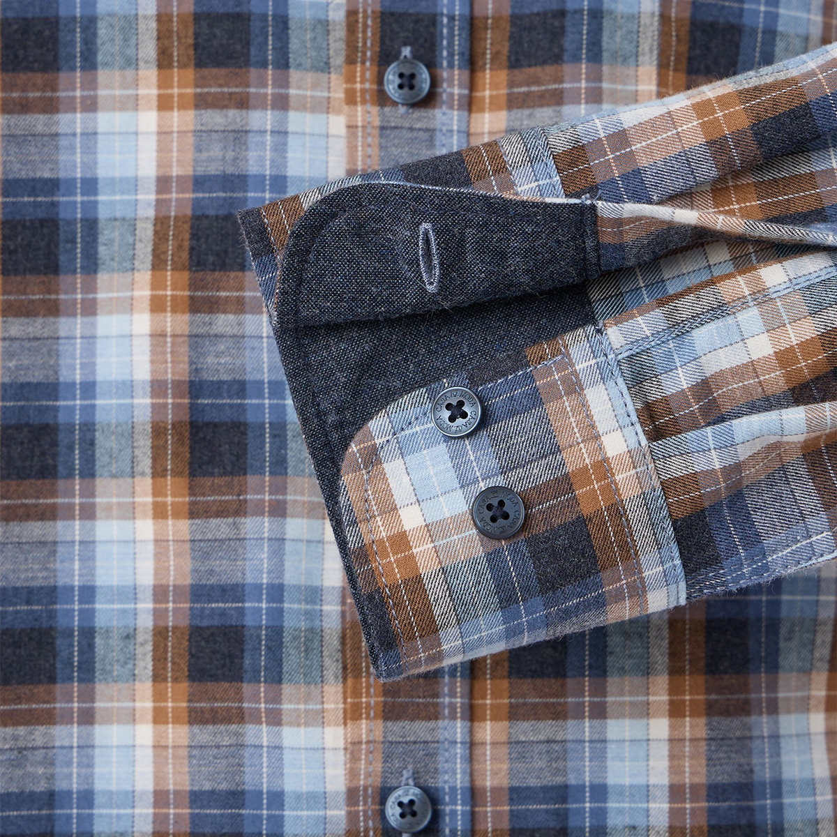 CASAMODA Herren Freizeithemd Comfort Fit - Karo Hemd Aus Baumwolle