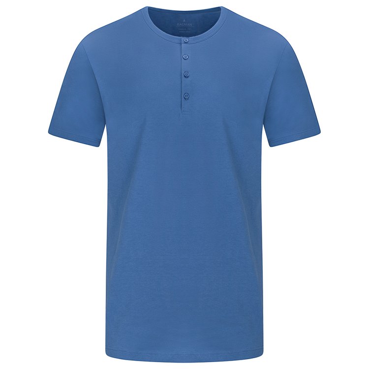 Serafino Shirt extra lang - royalblau