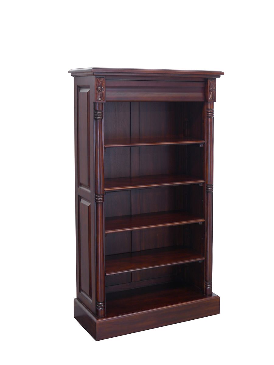 Wandregal im antiken Stil Massivholz mit Schublade B: 85 cm (1767