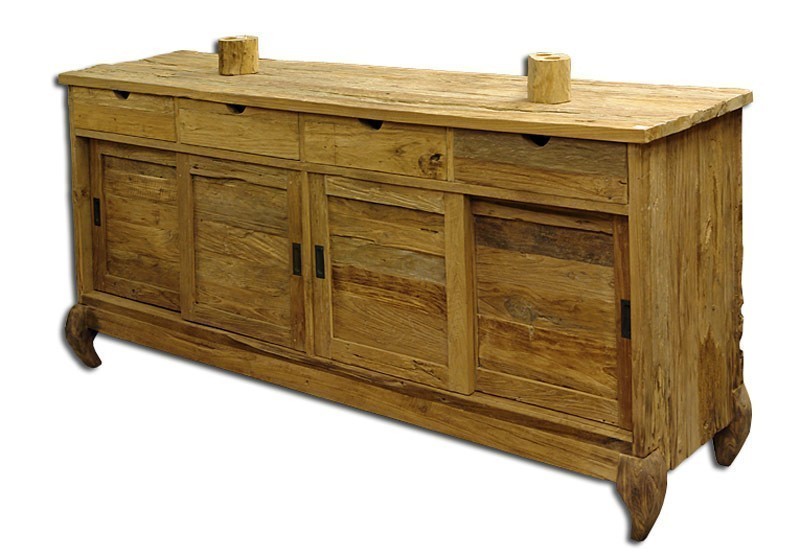 Sideboard Teakholz massiv mit orientalischen Einfluss (810) Möbel