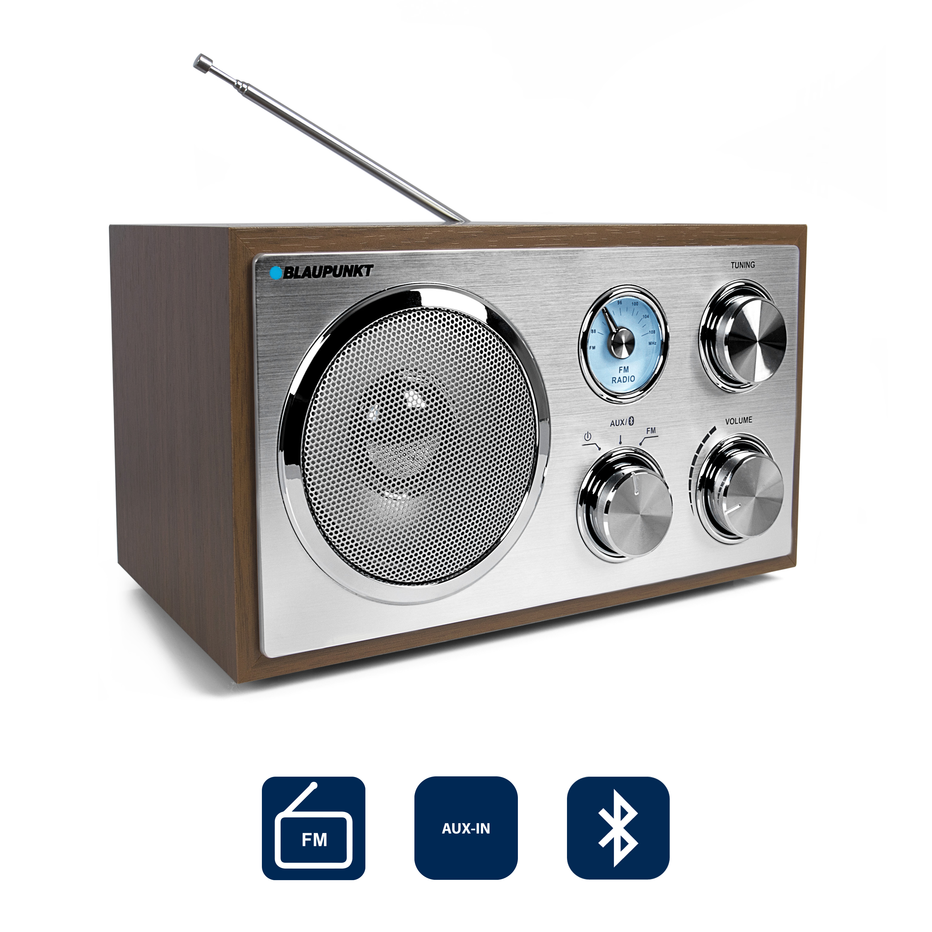 Blaupunkt UKW Küchenradio Nostalgie Retro Radio Holz