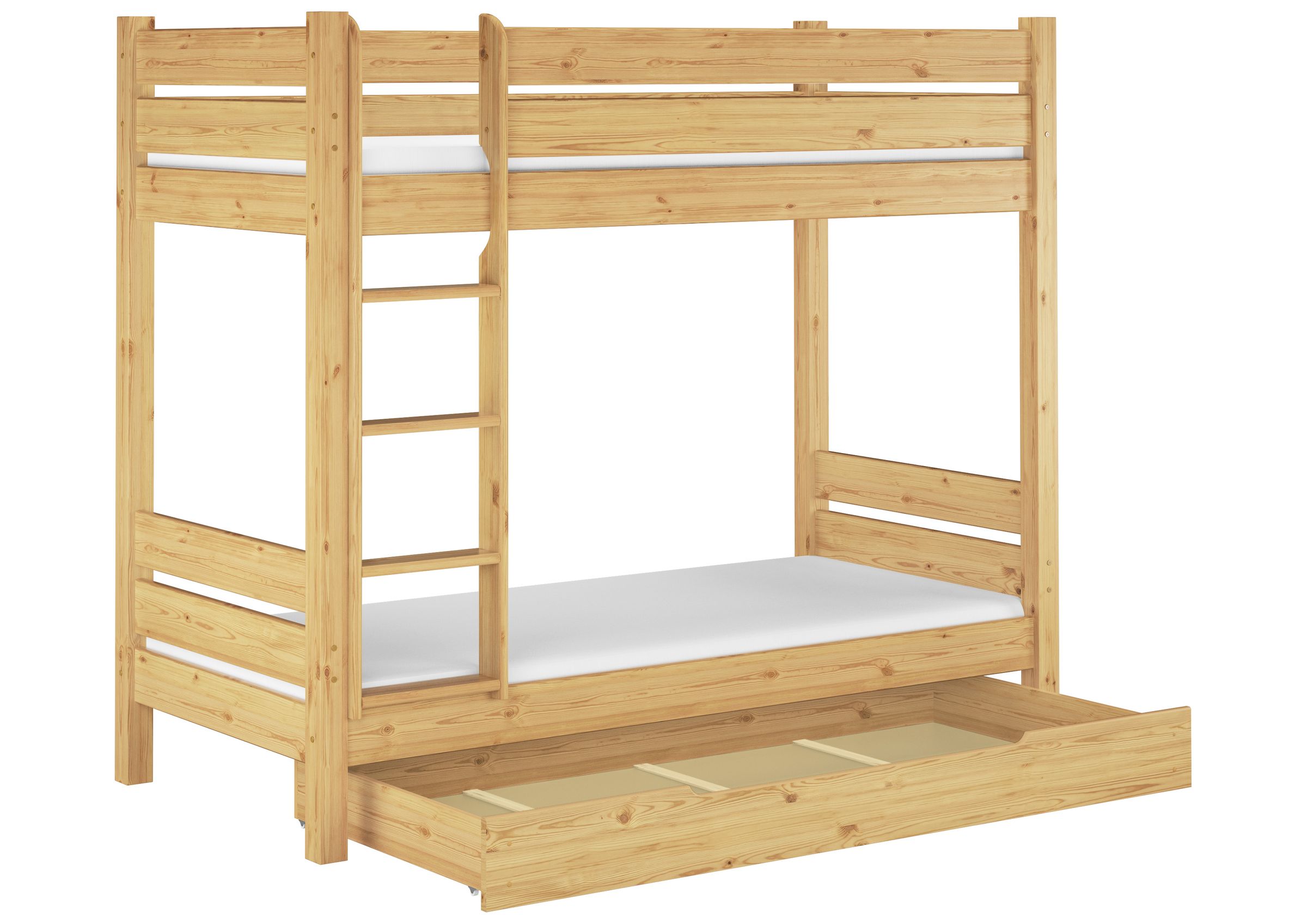 Letto a Castello per Adulti e Bambini cm 198x80 h150 cm